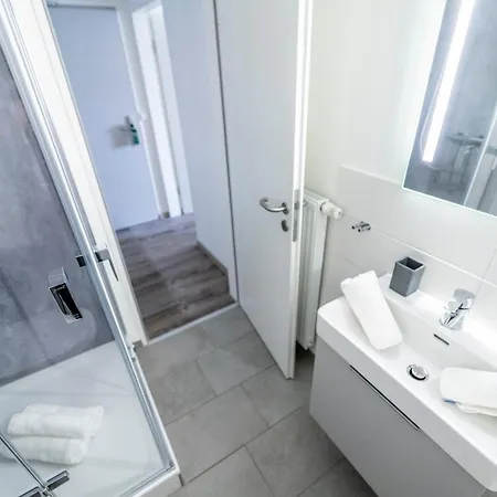 Pensjonat Hoekis-zimmervermietung 9 Mit Kuechenzeile